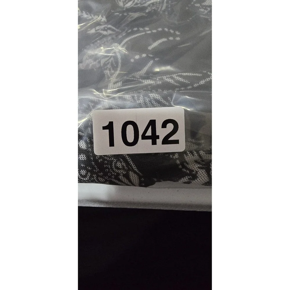 Catherines Black White‎ Embellished Sleeveless Dress  22x Floral print - Picture 6 of 6